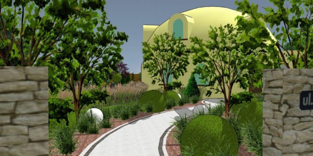 Projekt Ogrodu Siestrzeń - Ekoland-Ogrody